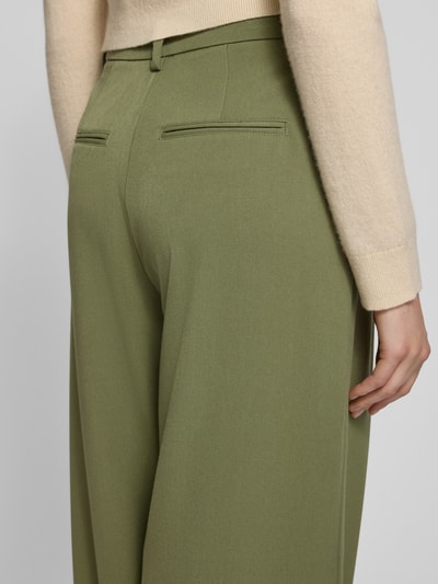 MSCH Copenhagen Stoffhose mit Gesäßtaschen Modell 'Henrika' Oliv 3