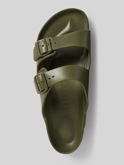 Birkenstock Slides mit Dornschließen Modell 'Arizona EVA' Khaki 3