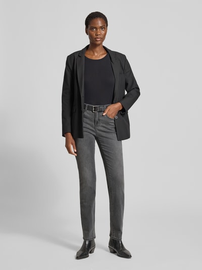 Brax Jeansy o kroju straight leg z 5 kieszeniami model ‘MARY’ Ciemnoszary 1