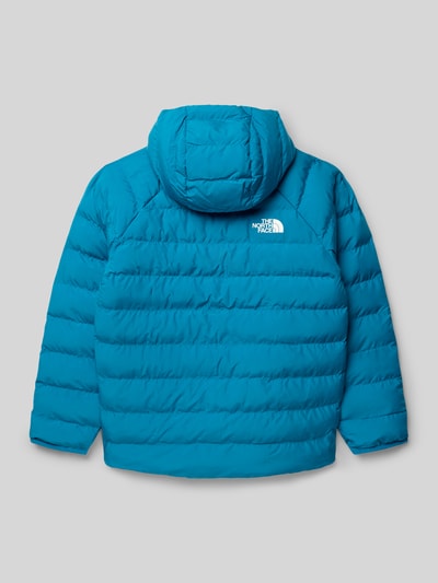 The North Face Gewatteerd jack met labelprint Rookblauw - 3