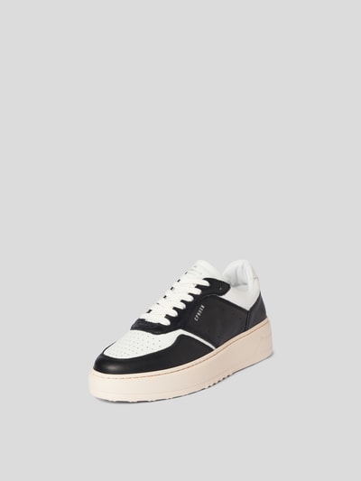 Copenhagen Plateau-Sneaker mit Kontrastbesatz Black 2