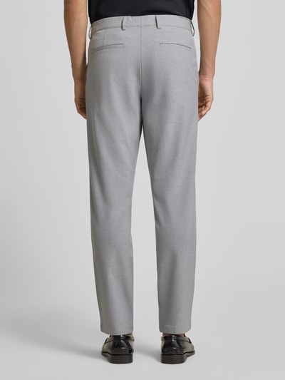 SELECTED HOMME Chinosy o kroju slim fit z dodatkiem wiskozy model ‘175 SLIM ROBERT FLEX’ Jasnoszary 5