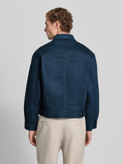 HUGO Relaxed Fit Jeansjacke aus reiner Baumwolle Modell 'HUGO 083/1' Jeansblau 5