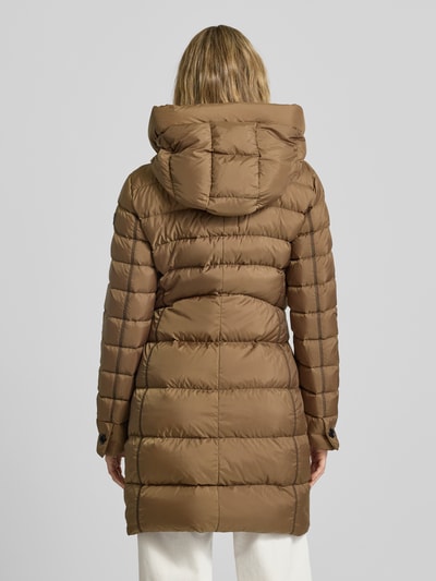 Peuterey Daunenjacke mit Zweiwege-Reißverschluss Modell 'LEVARIA' Camel 5