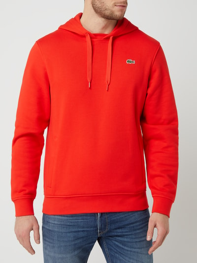 Lacoste Hoodie met ritszakken  Oranje - 4