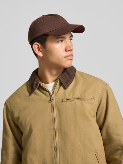 JACK & JONES Jacke mit Eingrifftaschen Modell 'CHAMBERI' Mittelbraun 3
