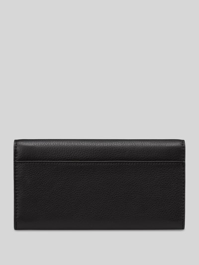 Marc O'Polo Portemonnaie aus Rindsnappa mit Münzfach Black 3