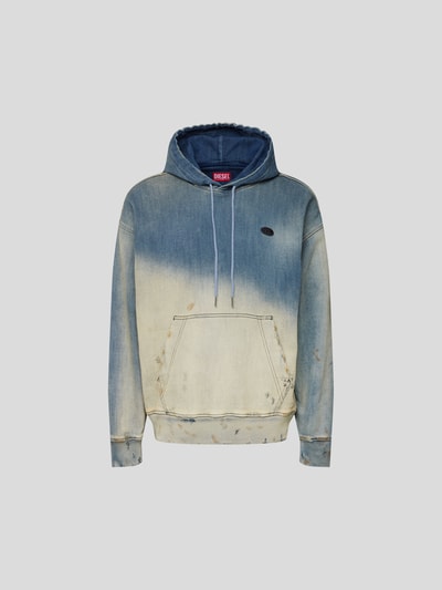 Diesel Hoodie im Denim-Look Jeansblau 2