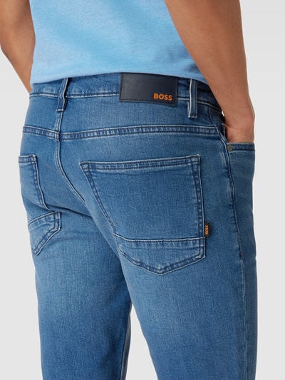 BOSS Orange Bermudas in Denim-Optik Modell 'Delaware' Hellblau 3