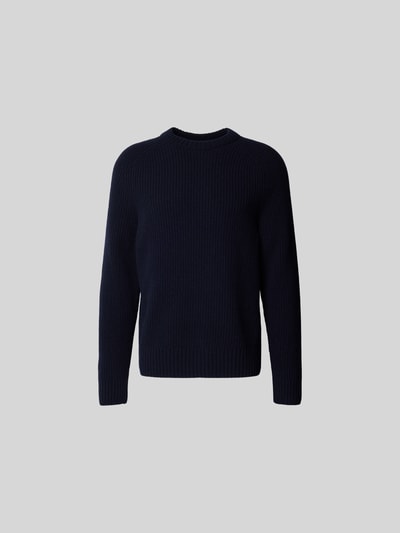 Closed Wollpullover in Strick-Optik Dunkelblau 2