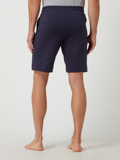 Hanro Sweatshorts met stretch  Marineblauw - 6