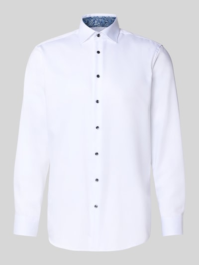 SEIDENSTICKER REGULAR FIT Regular Fit Businesshemd mit Knopfleiste Weiss 2