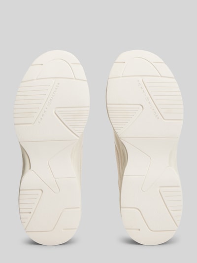 Tommy Hilfiger sneakers van echt leer met logodetails Offwhite - 3