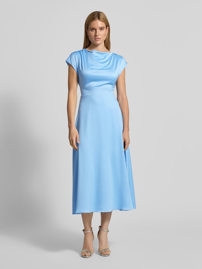 Christian Berg Cocktail Midikleid mit Stoffband Sky 4