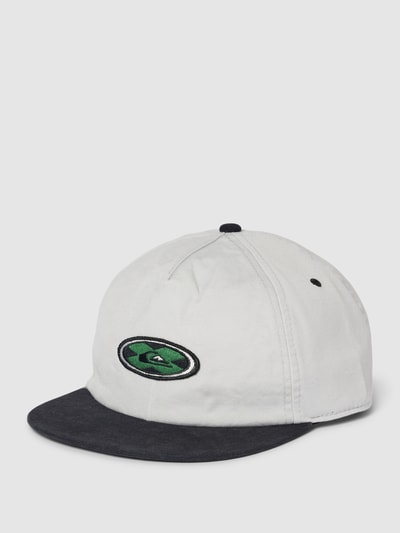 Quiksilver Cap mit Label-Patch Modell 'ZINGER' Offwhite 1