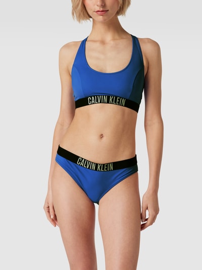 Calvin Klein Underwear Bikini-Oberteil mit Logo-Bund Royal 1