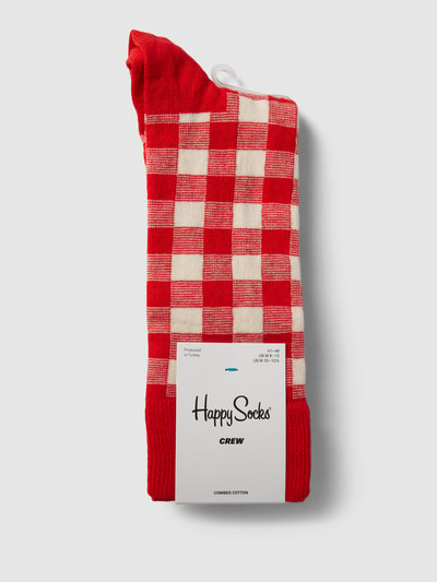 Happy Socks Socken mit Allover-Muster Rot 3