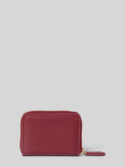 VALENTINO BAGS Pasjeshouder met labelopschrift, model 'DIVINA' Bordeaux - 2