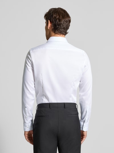SEIDENSTICKER Koszula biznesowa o kroju slim fit z listwą guzikową Biały 5