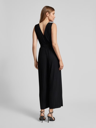 ZABAIONE Jumpsuit mit Plisseefalten Modell 'Romper' Black 5