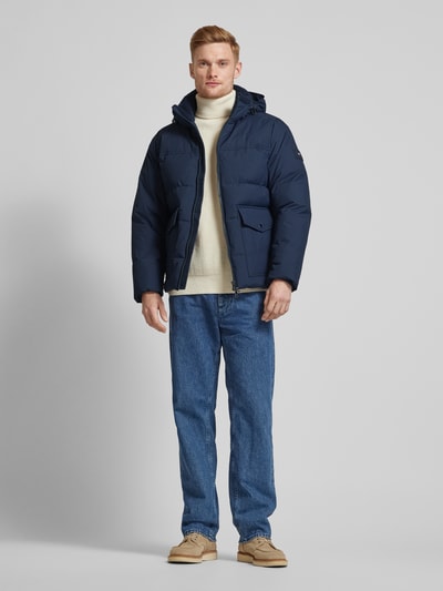 Tommy Hilfiger Gewatteerd jack met steekzakken, model 'ROCKIE' Marineblauw - 1