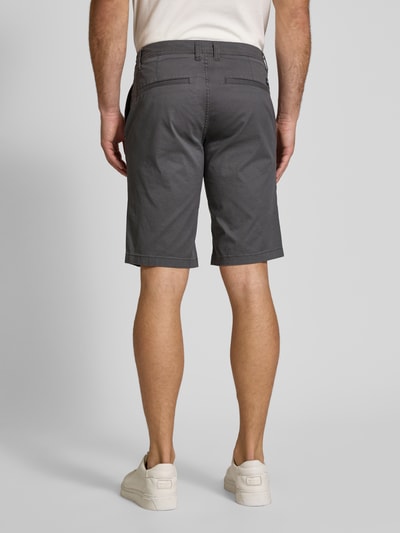 Tom Tailor Slim Fit Bermudas aus Baumwoll-Mix Anthrazit 5