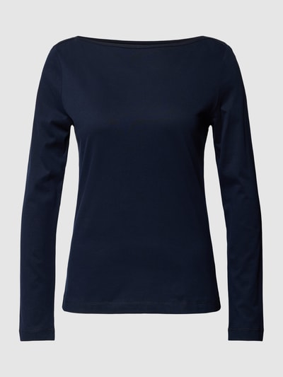 Esprit Longsleeve mit U-Boot-Ausschnitt Marine 2