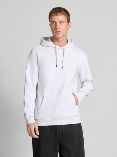 ONLY & SONS Regular Fit Hoodie aus Baumwoll-Mix Modell 'CERES' Hellgrau Melange 4
