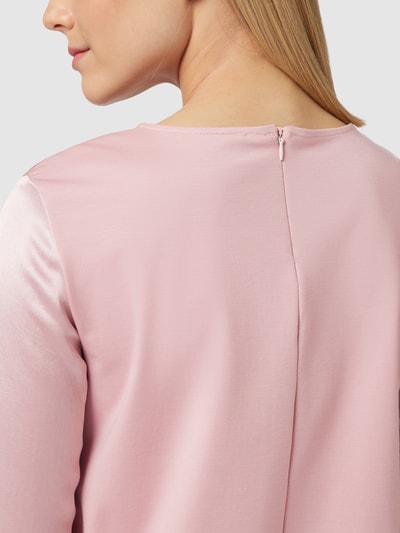 Weekend Max Mara Longsleeve mit glänzender Optik Modell 'CHIC' Rosa 3