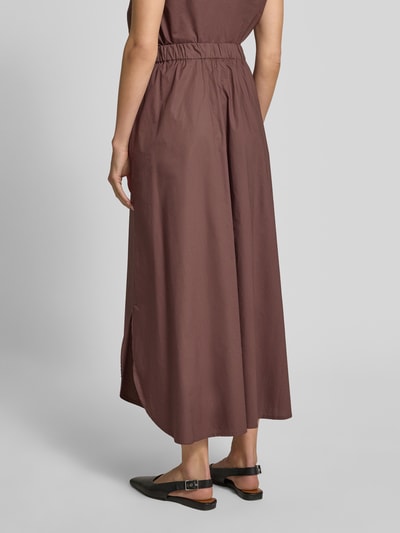 Christian Berg Woman Maxirok met elastische band Chocoladebruin - 5
