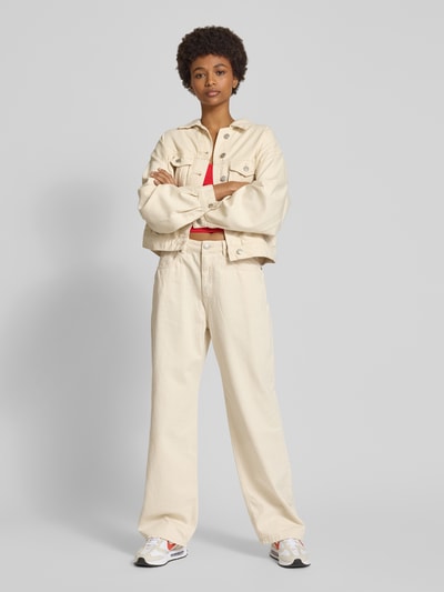 Review Baggy fit jeans in 5-pocketmodel Offwhite - 1