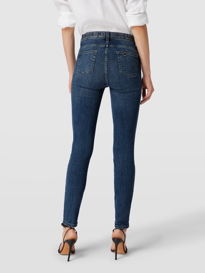 Liu Jo White Jeans mit Strasssteinbesatz Modell 'DIVINE' Blau Melange 5