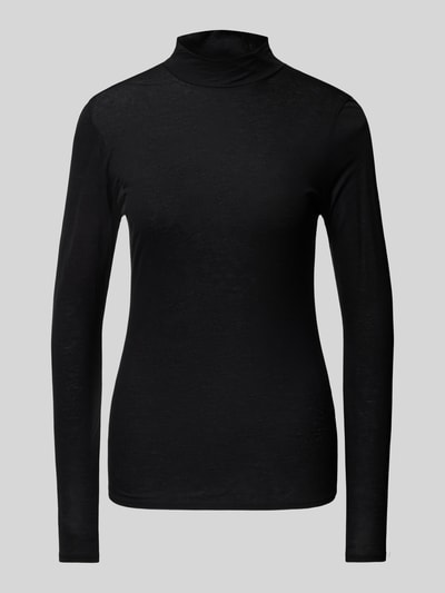 Drykorn Longsleeve mit Turtleneck Modell 'FJOLA' BLACK 2