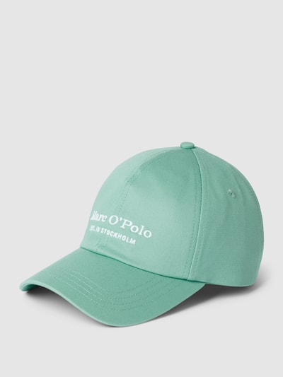 Marc O'Polo Basecap mit Label-Stitching Aqua 1