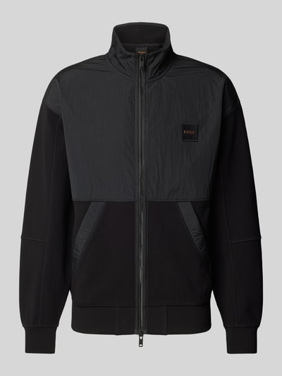 BOSS Orange Jacke mit Zweiwege-Reißverschluss Black 2