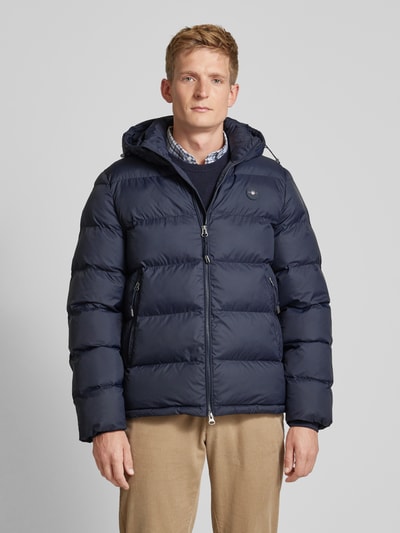 Gant Steppjacke mit Label-Patch Marine 4