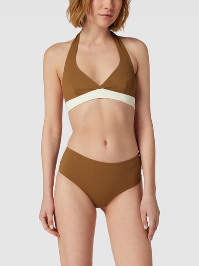 Mymarini Bikinitop in two-tone-stijl Donkergeel - 5