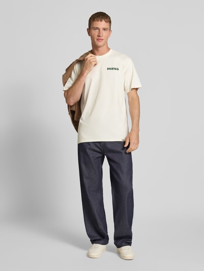 Dickies T-Shirt mit Label-Print Modell 'GORDONSVILLE' Offwhite 1
