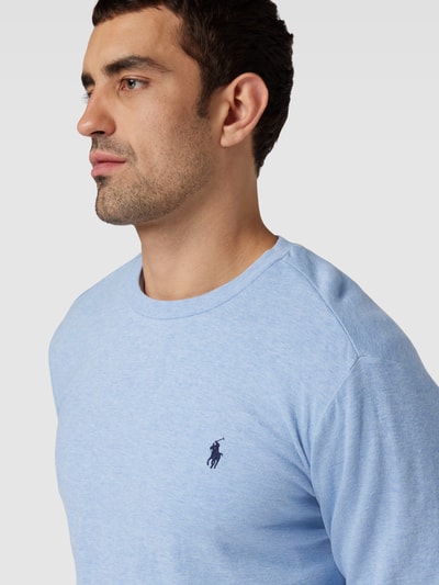 Polo Ralph Lauren Sweatshirt mit Rundhalsausschnitt Hellblau 3