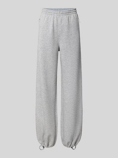 Under Armour regular fit sweatpants met katoen Lichtgrijs gemêleerd - 1