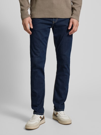 MAC Slim Fit Jeans im 5-Pocket-Design Modell 'Arne' Blau 4