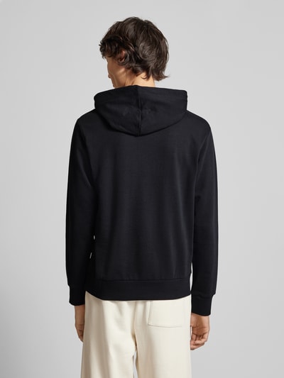 Jack & Jones Hoodie mit Label-Print Modell 'BRYAN' Black 5