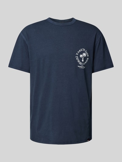 Tommy Jeans T-Shirt mit Statement-Print Marine 2