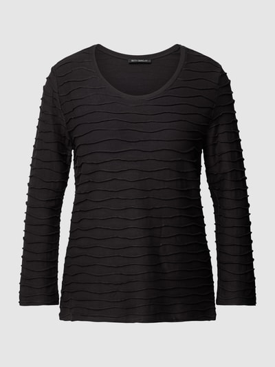 Betty Barclay Longsleeve mit Strukturmuster Black 2