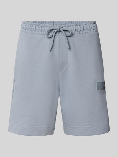 BOSS Green Szorty dresowe o kroju regular fit z mieszanka bawełny model 'JT_SHORTS' Szaroniebieski 1