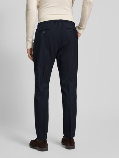 CRUNA Pantalon met bandplooien Marineblauw - 5