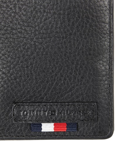 Tommy Hilfiger Portfel ze skóry  Czarny 2