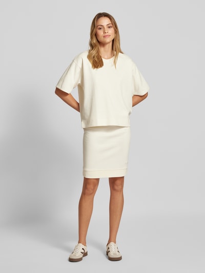 JOOP! Oversized T-Shirt mit Label-Stitching Offwhite 1