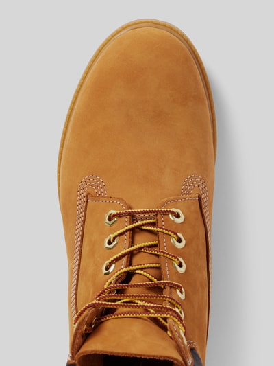 Timberland Schnürboots aus Leder mit Logo-Prägung Sand 3