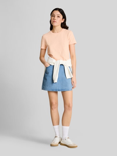 Tom Tailor Denim Jeansshorts in Rockoptik Jeansblau 1